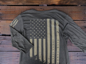 American Flag Long Sleeve T-shirt